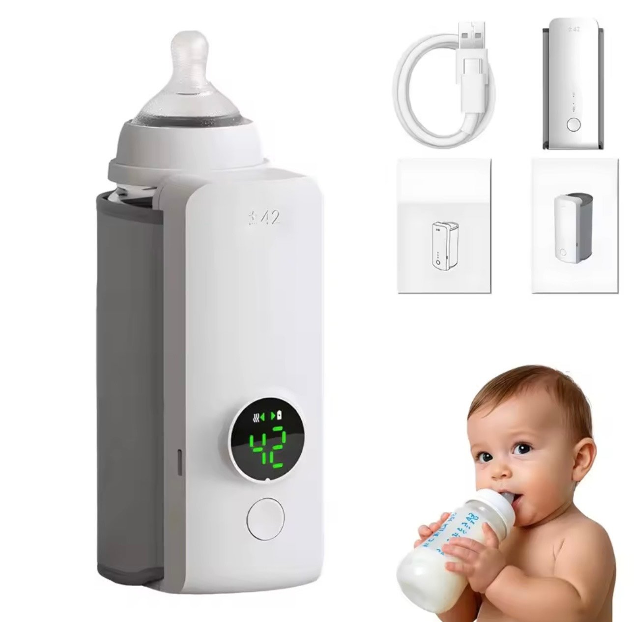 Grejač za flašice AURA BABY